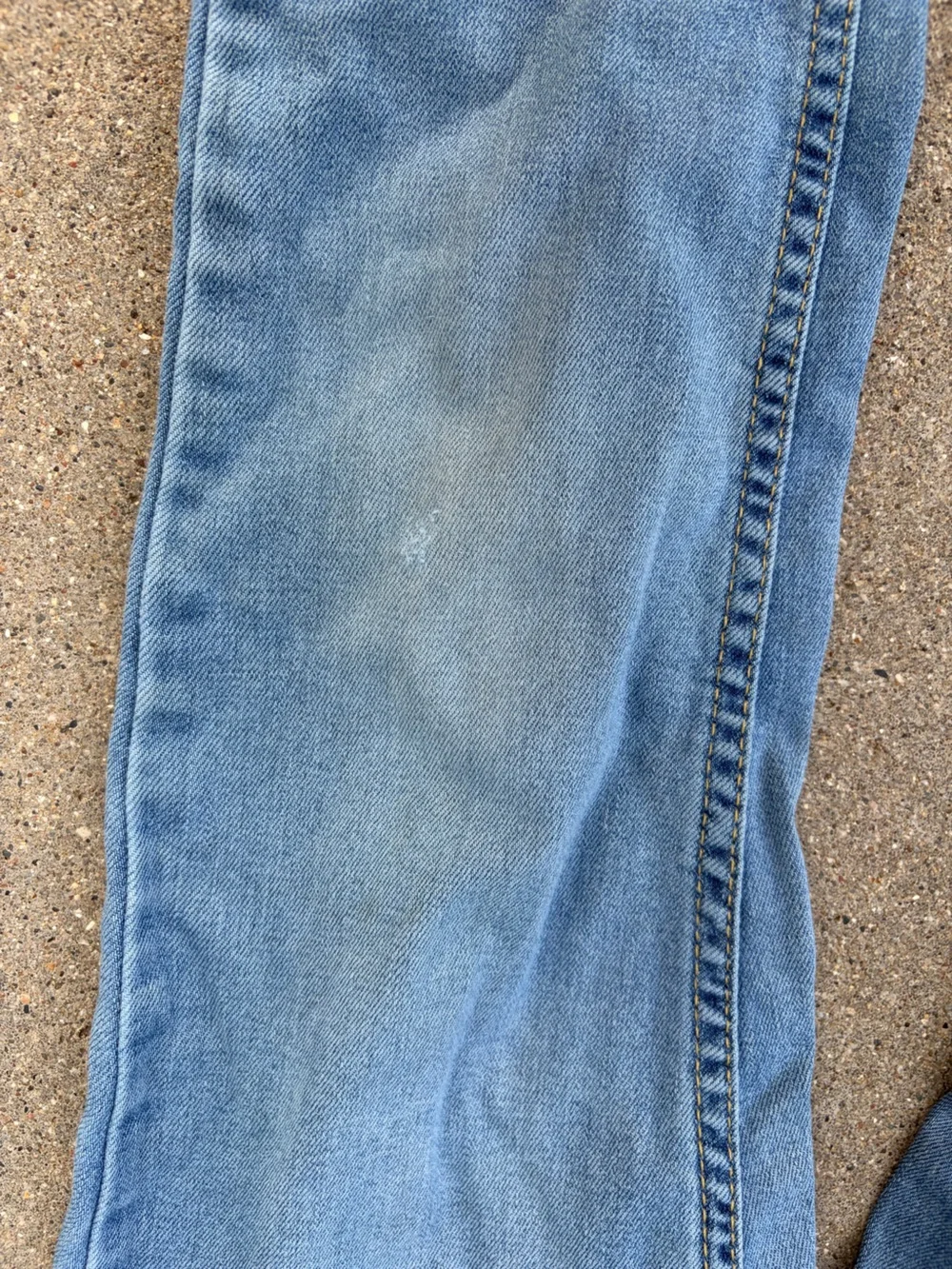 Levi's Light Wash Blue 502 Straight Jeans